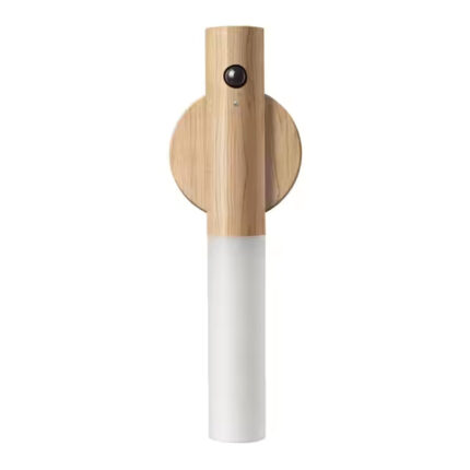 Portable Rechargeable Hand-Held LED Light with Wooden Handle